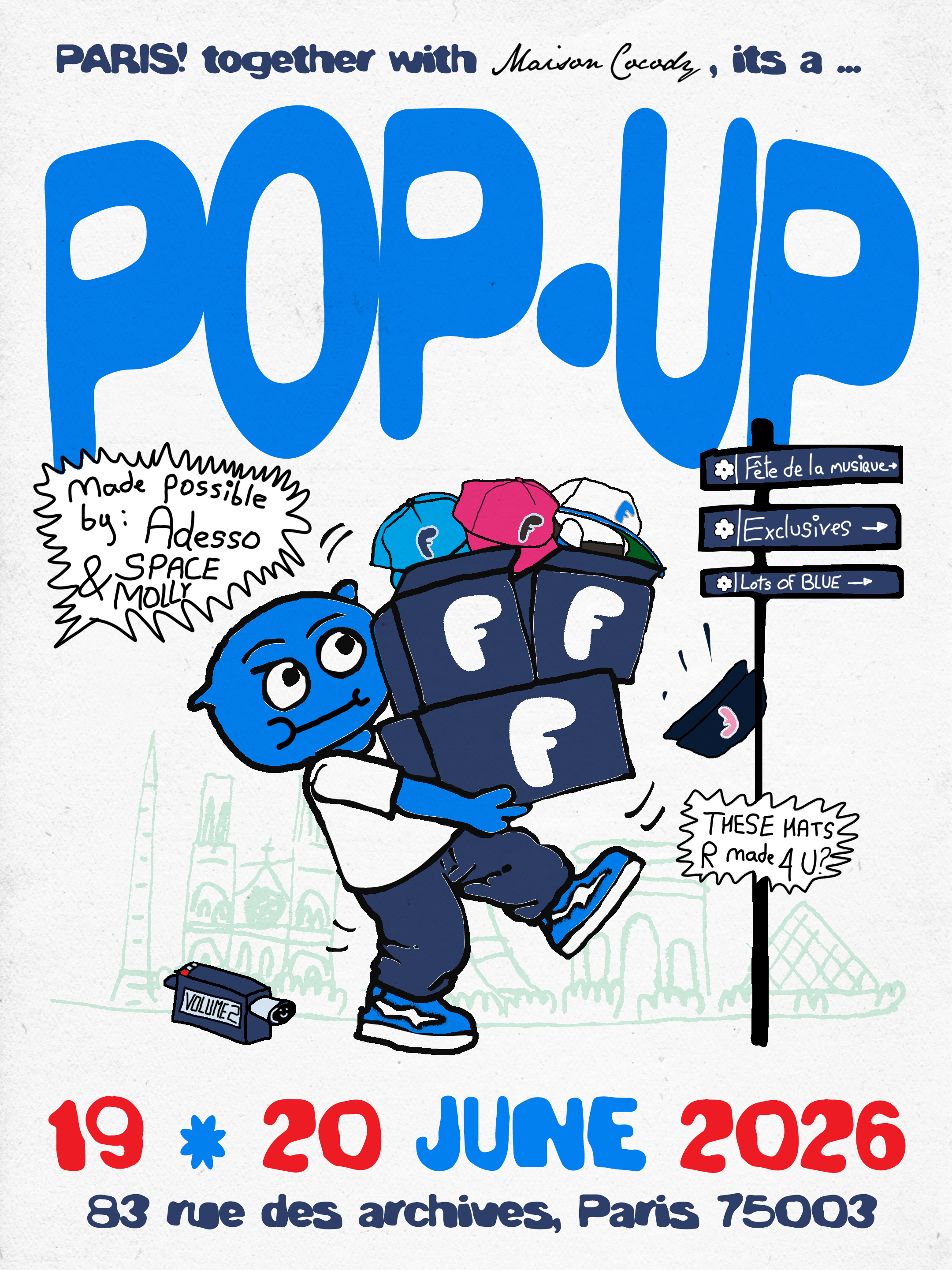 Pop-up poster